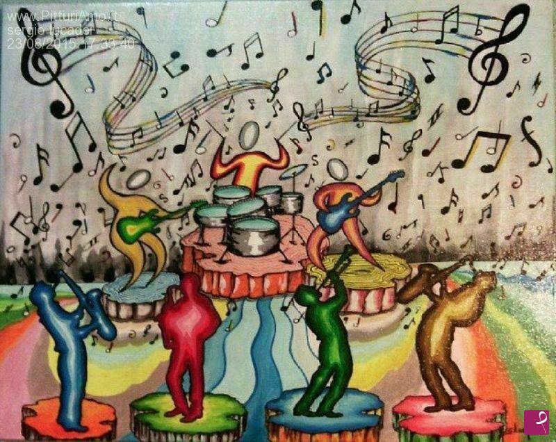 quadri in vendita online - MUSIC