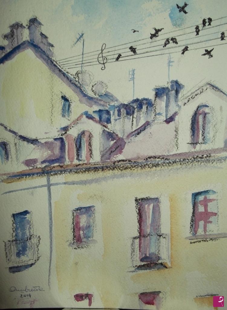 quadri in vendita online - Musica in città