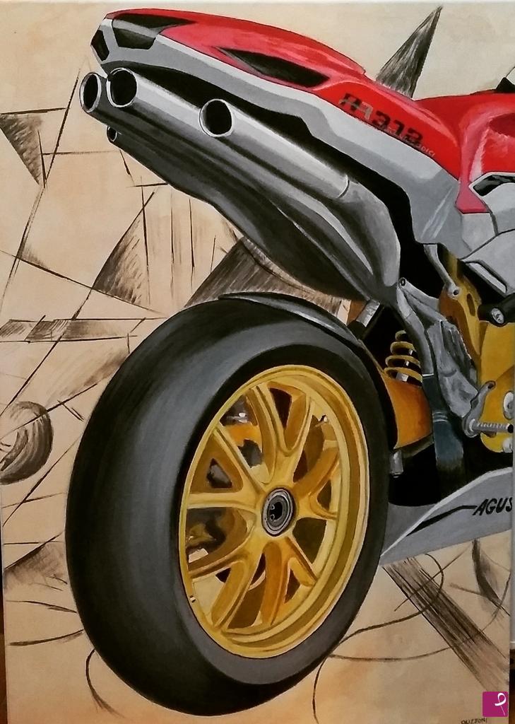 quadri in vendita online - Mv agusta f4 312 rr