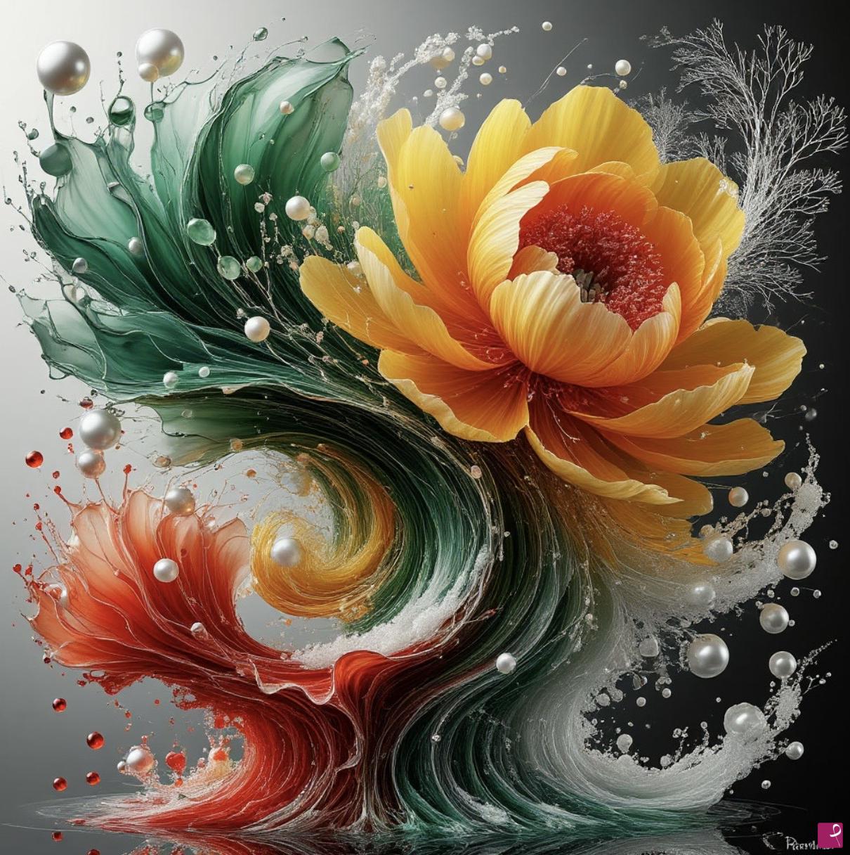 quadri in vendita online - My favourite flower 