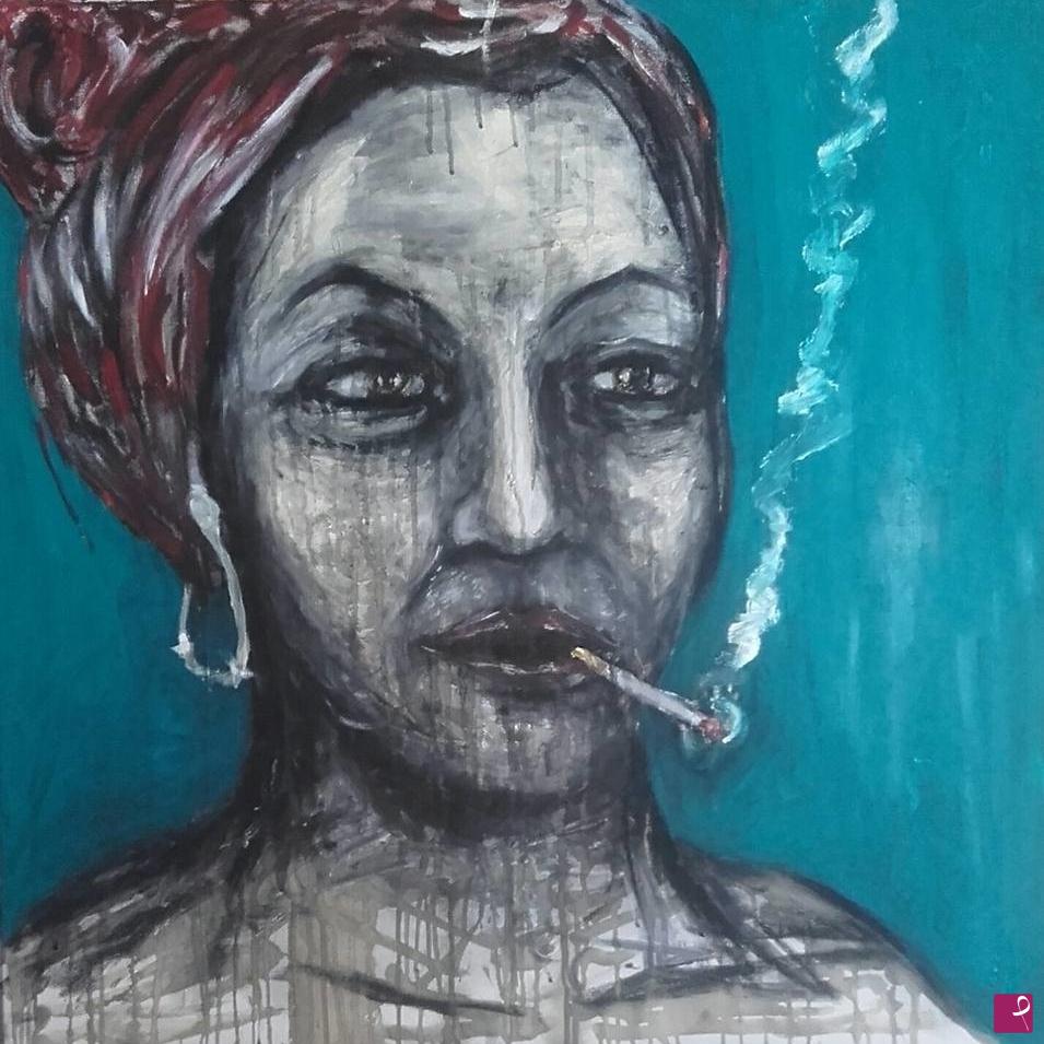 quadri in vendita online - My smoky girl
