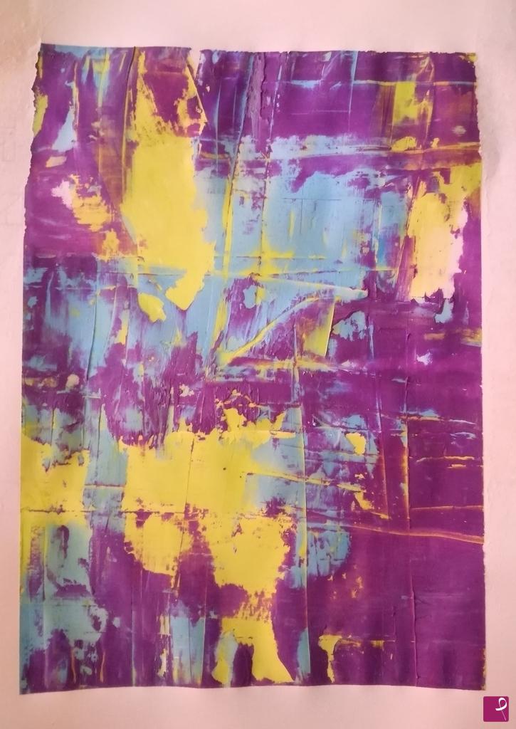 quadri in vendita online - My world is purple