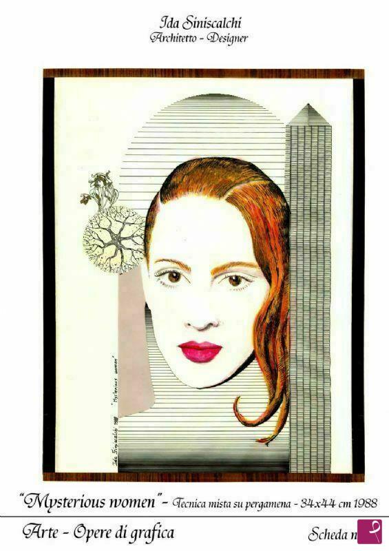 quadri in vendita online - Mysterious women