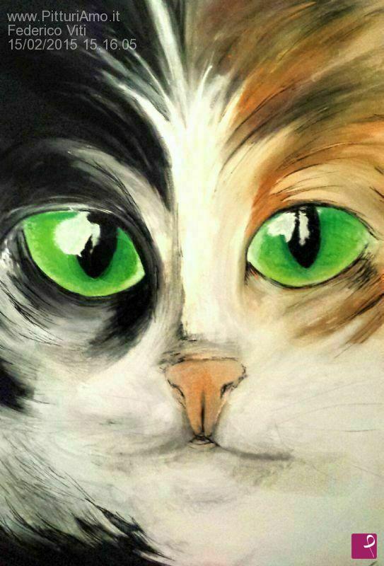 quadri in vendita online - Mystic eyes