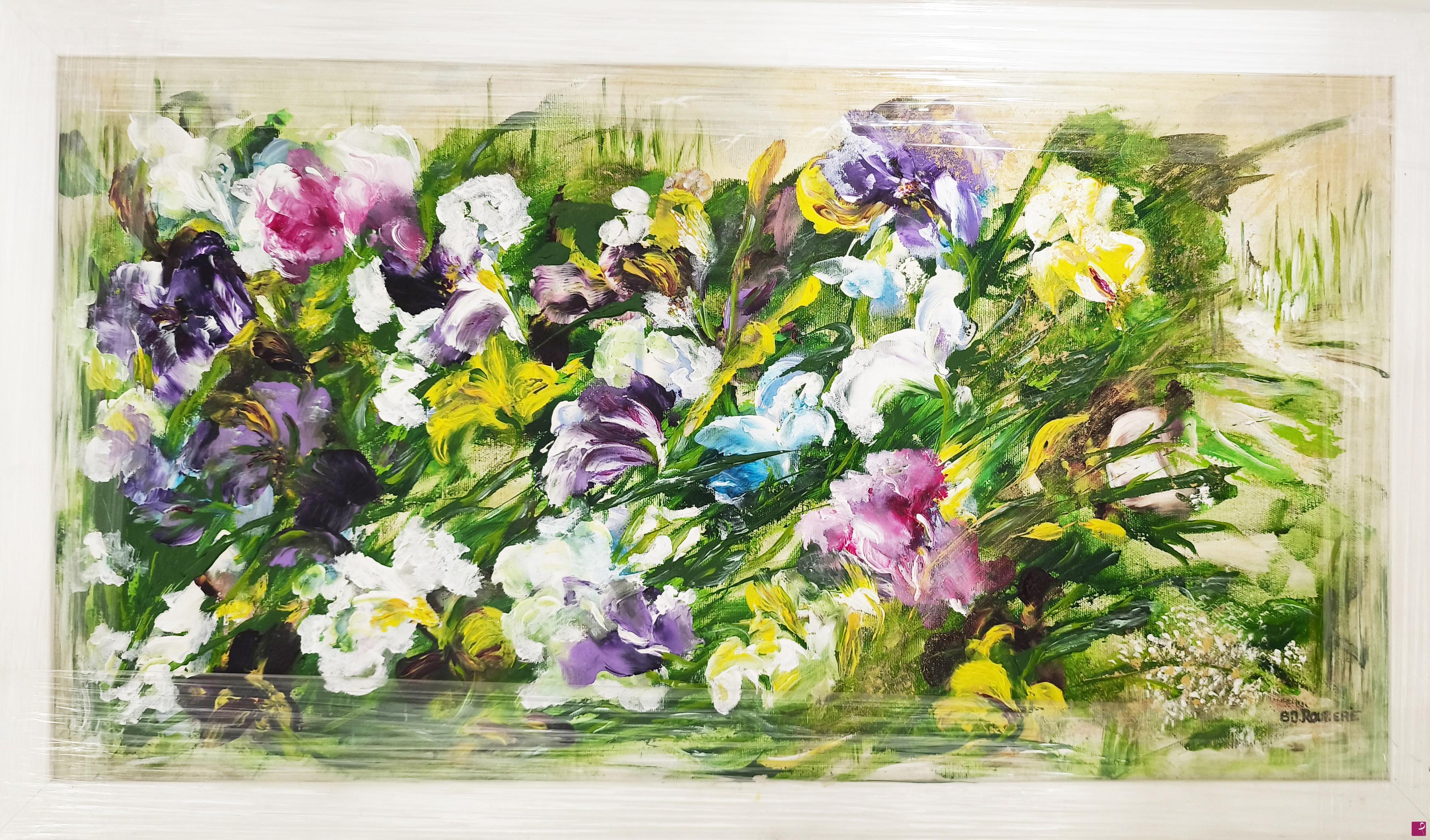 quadri in vendita online - N° 114 Fleurs Bleu d'Iris