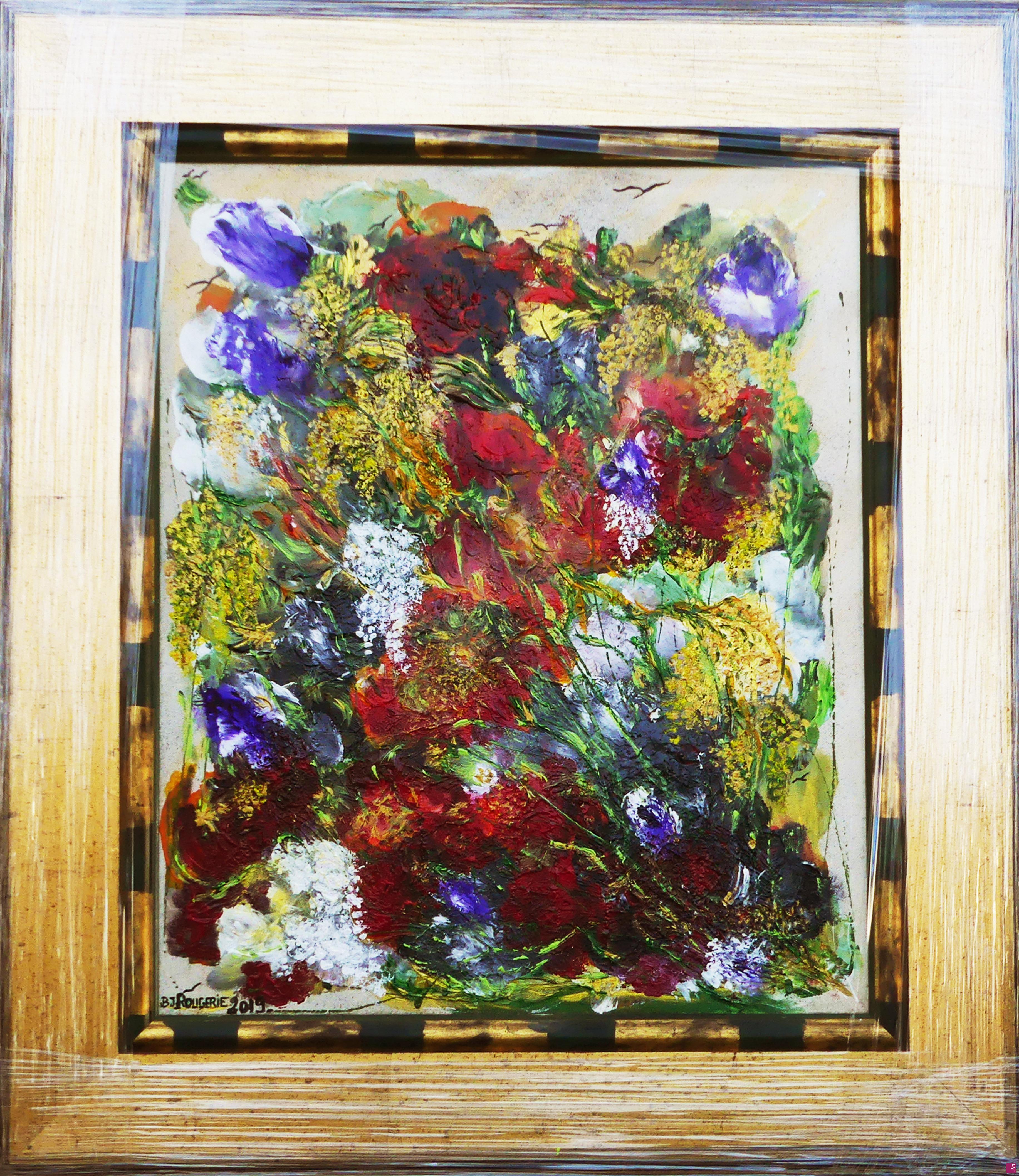 quadri in vendita online - N° 169 Opaline Fleurs et Fruits