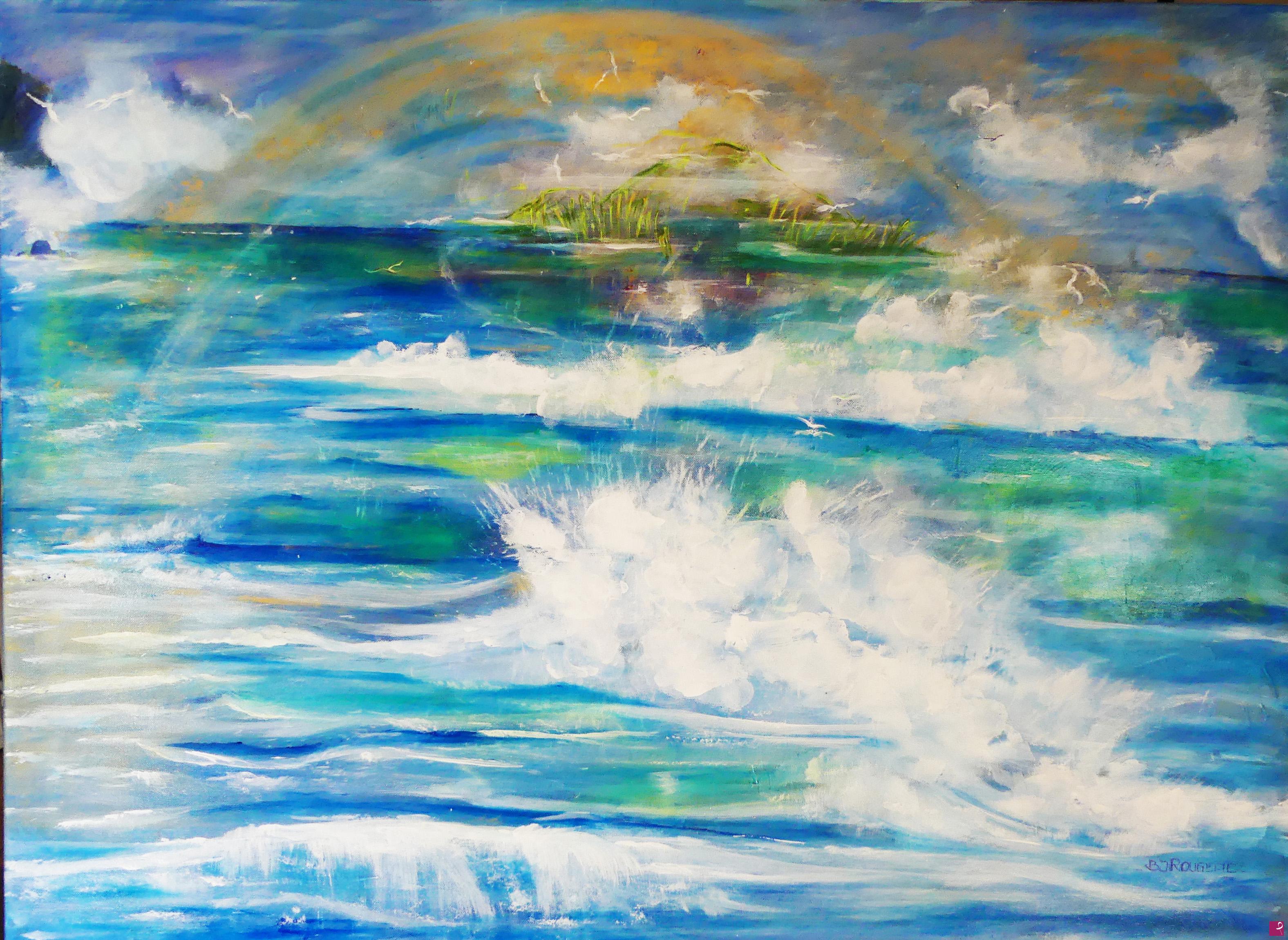 quadri in vendita online - N° 427 Iles Saint Barth