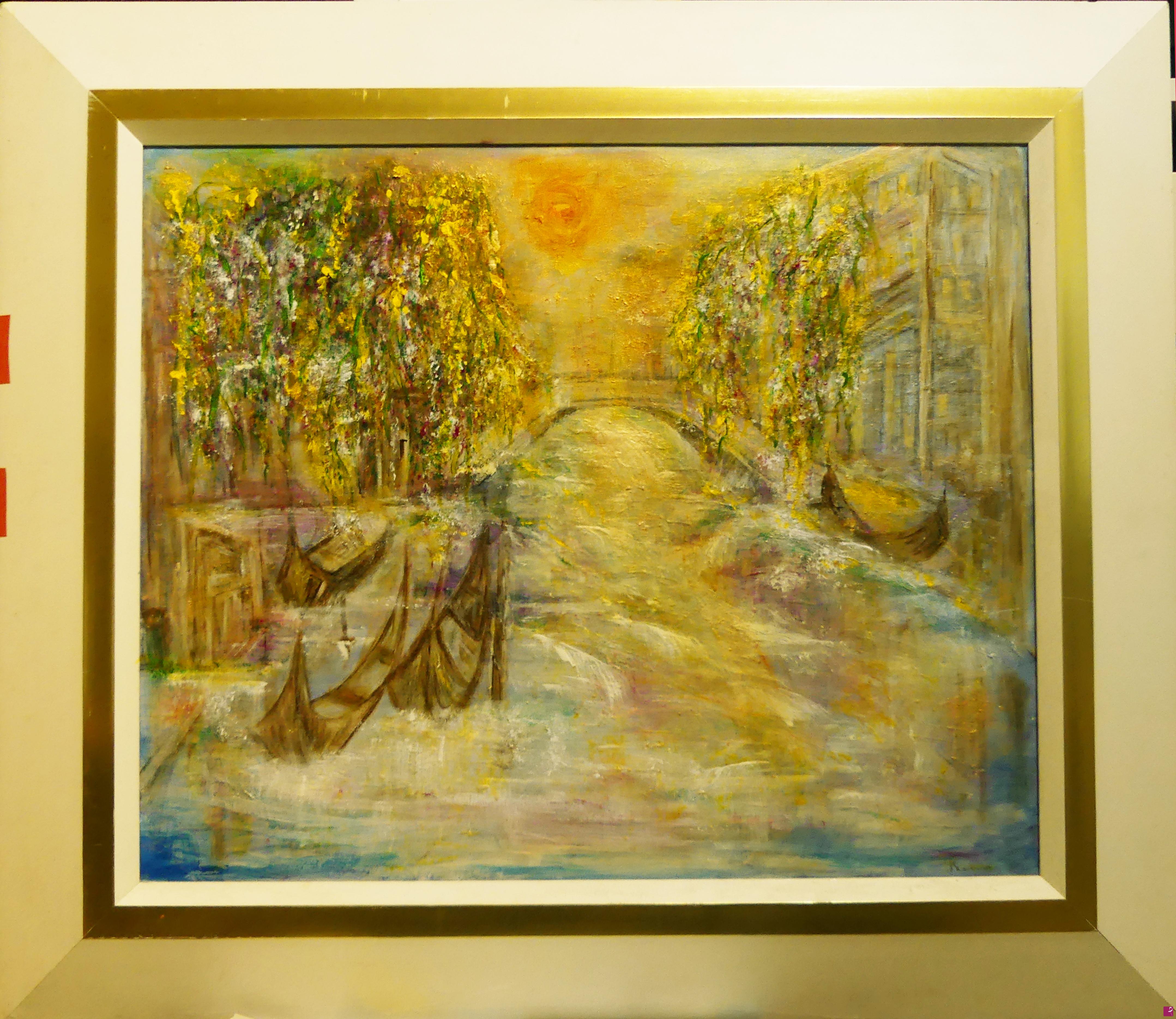 quadri in vendita online - N° 684 Soleil Couchant sur Venise