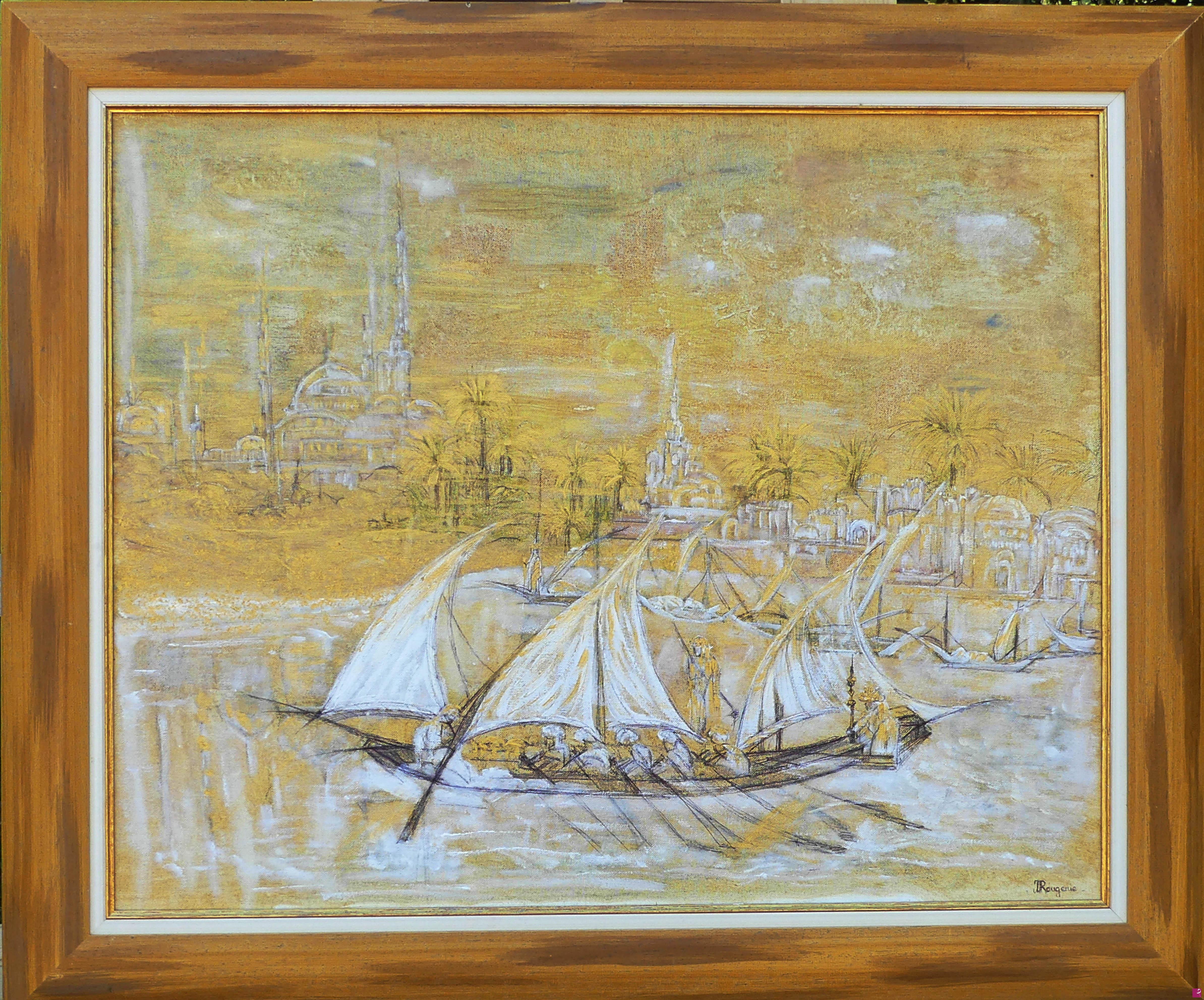 quadri in vendita online - N° 83 Promenade sur le Nil