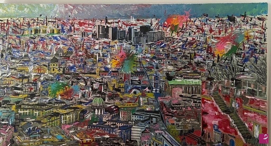 quadri in vendita online - Napoli PopArt San Martino dal piazzale