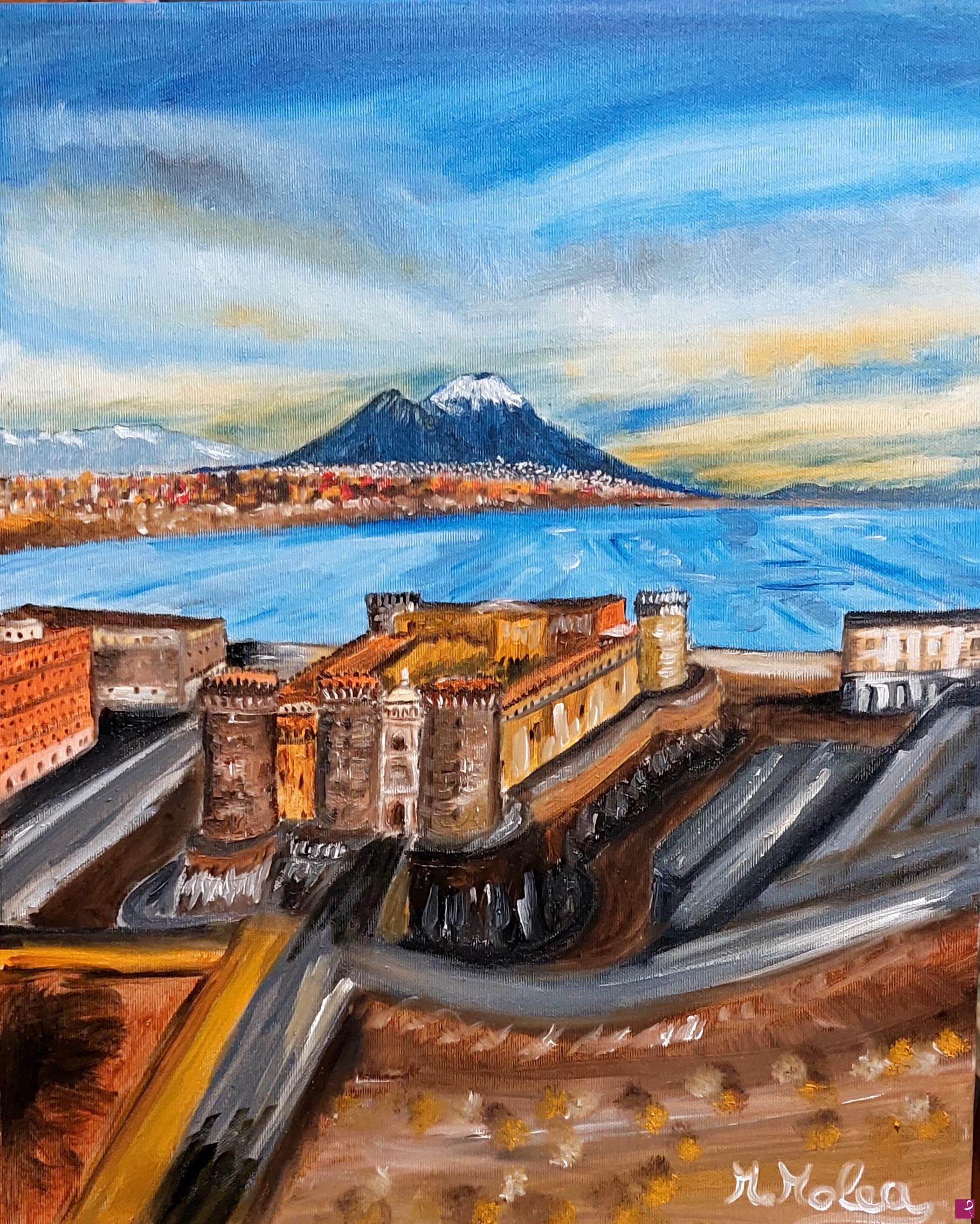 quadri in vendita online - Napoli..ti amo e tremo
