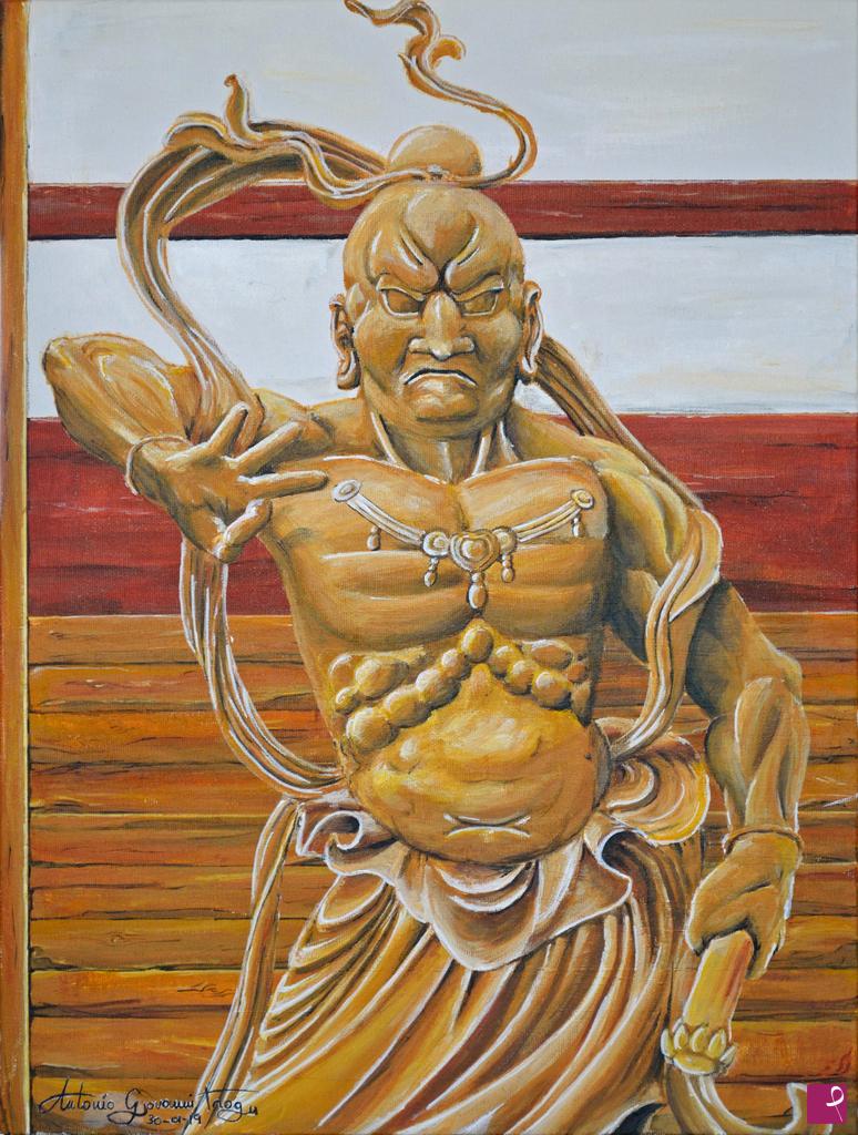 quadri in vendita online - Naraen Kongo (Ungyo)