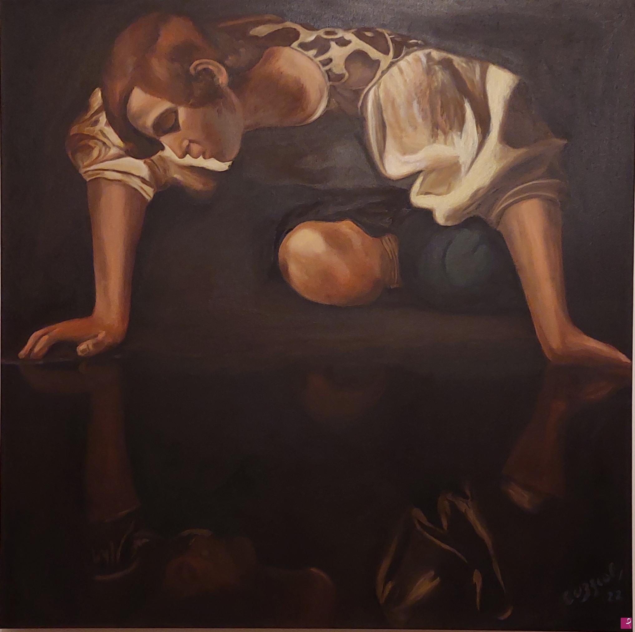 quadri in vendita online - Narciso di Caravaggio
