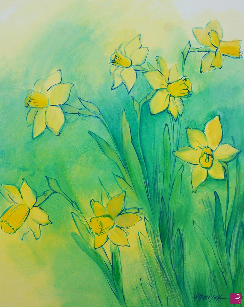 quadri in vendita online - Narcissus