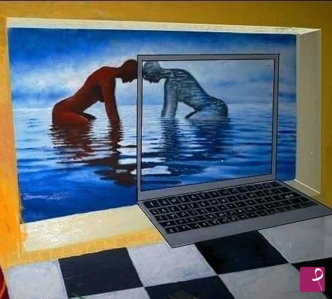 quadri in vendita online - Nascita dell' alter ego elettronico