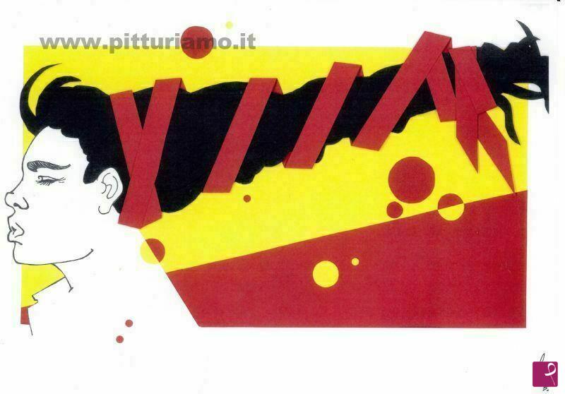 quadri in vendita online - Nastro Rosso