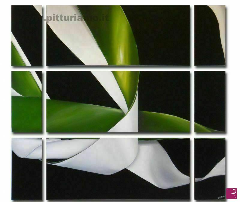 quadri in vendita online - Nastro verde 1