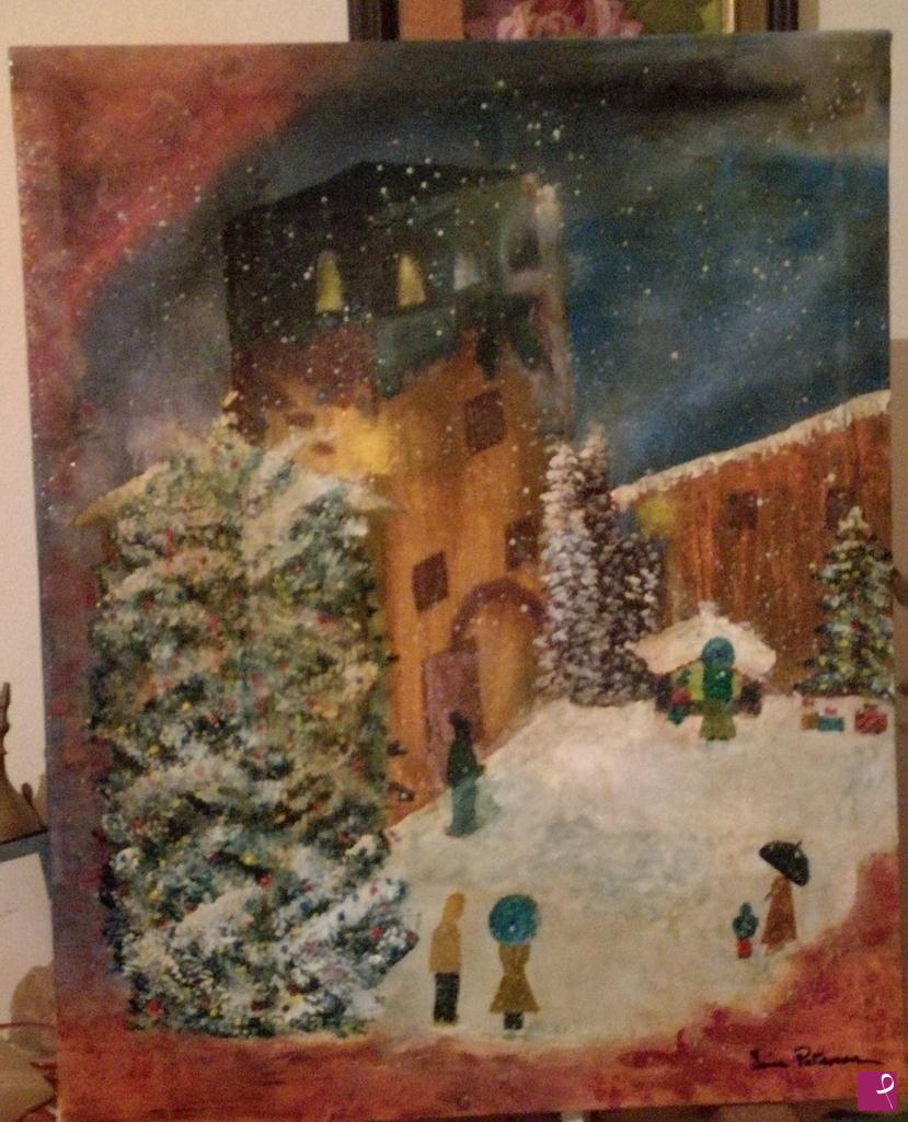 quadri in vendita online - Natale a Candelo