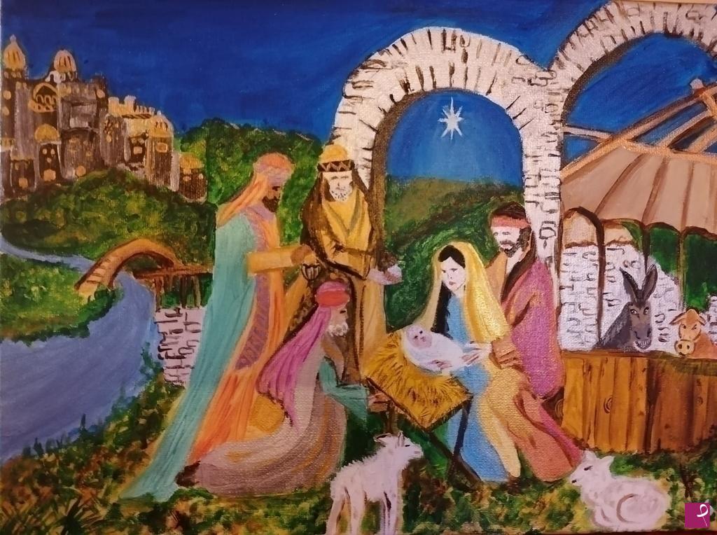 quadri in vendita online - Natività 