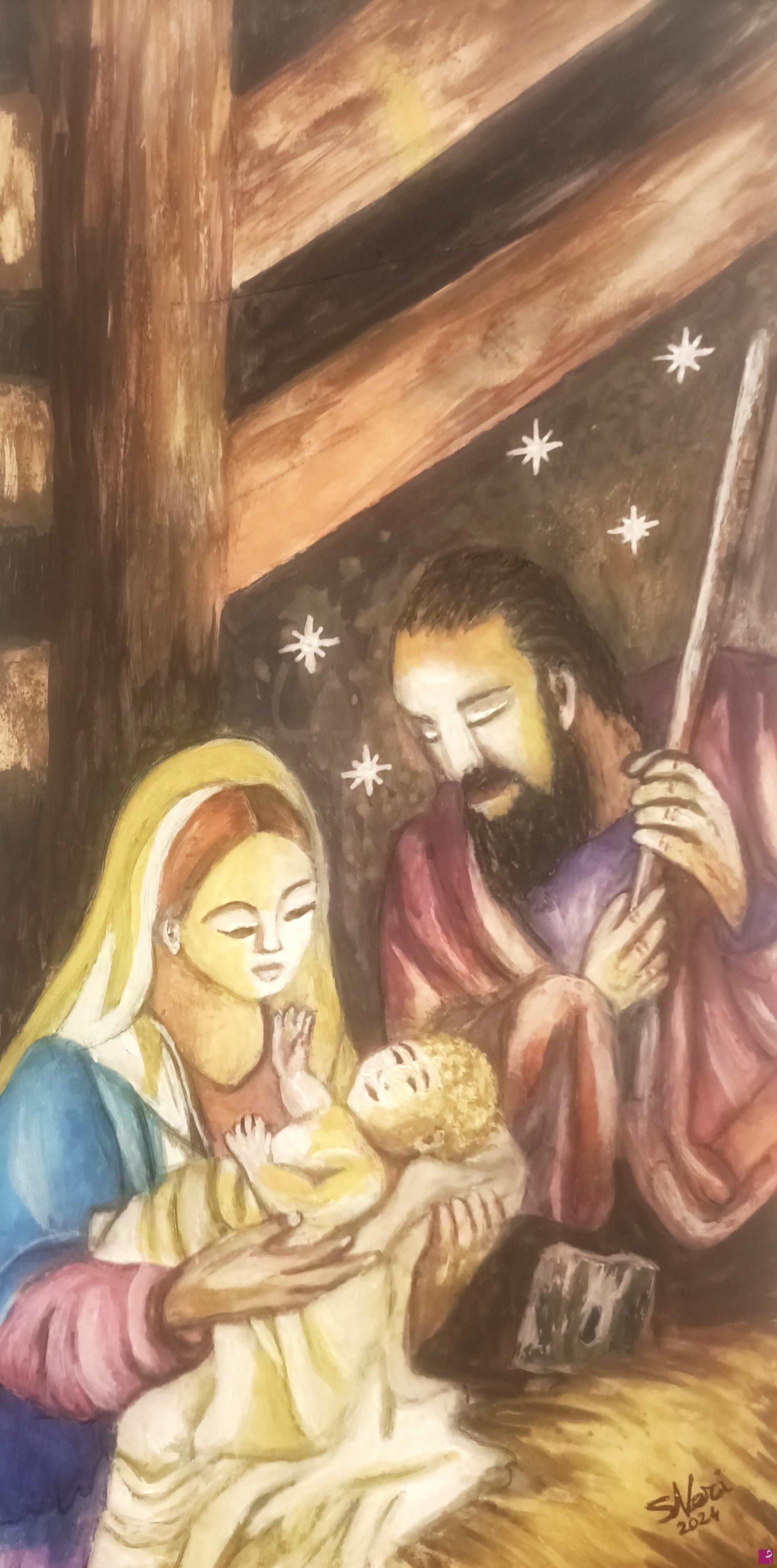 quadri in vendita online - Natività 