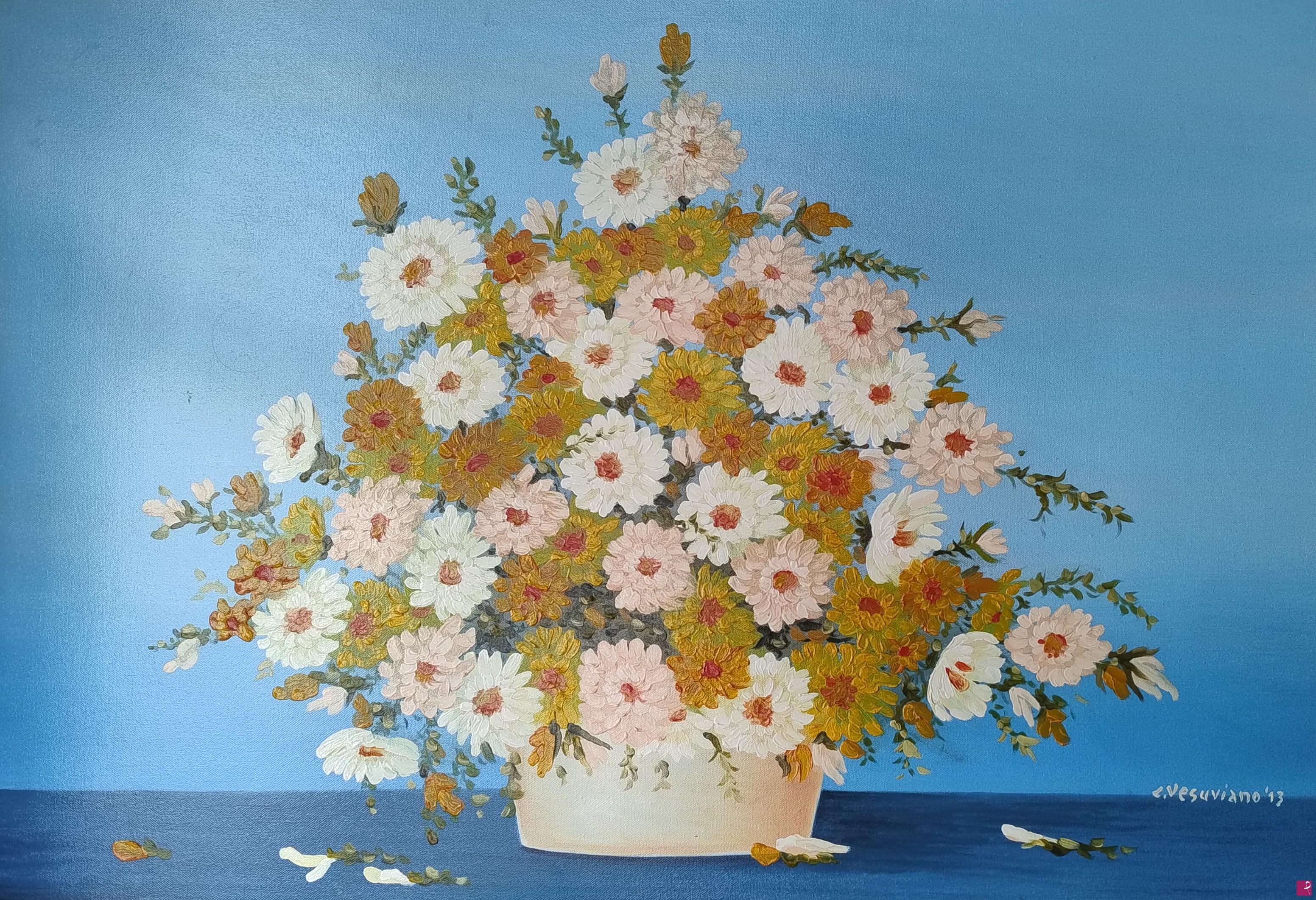 quadri in vendita online - Natura con fiori 