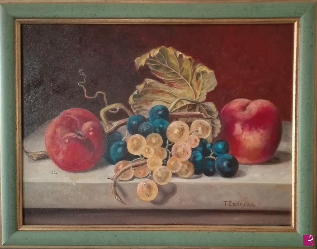 quadri in vendita online - Natura morta con frutta