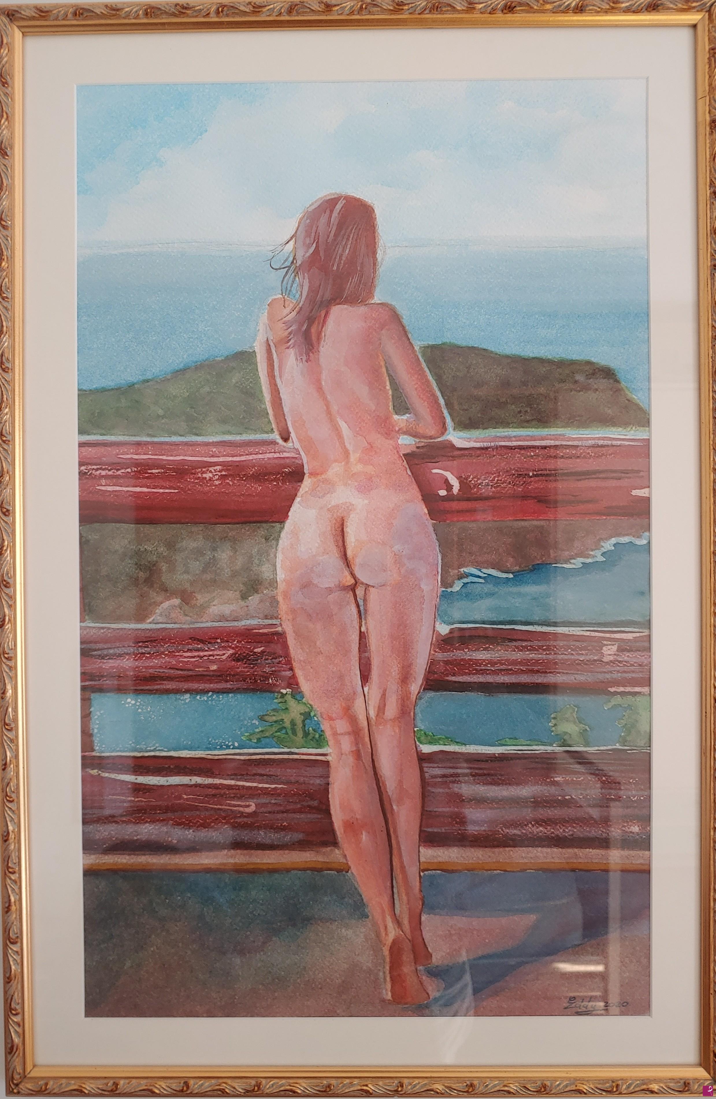 quadri in vendita online - Naturista al belvedere