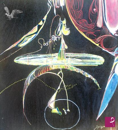 quadri in vendita online - "Navicella" - 1983