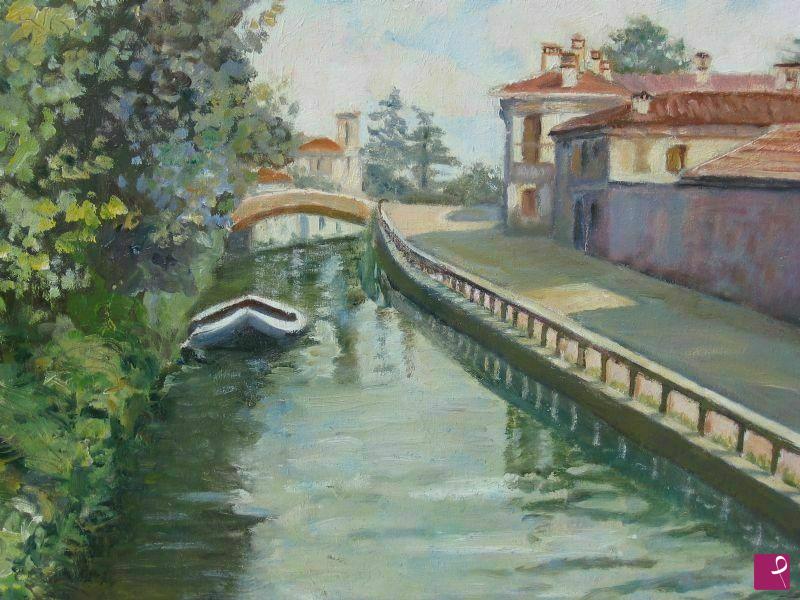 quadri in vendita online - Naviglio