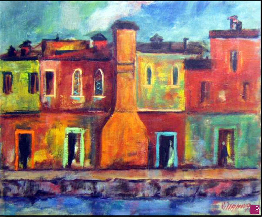 quadri in vendita online - Naviglio