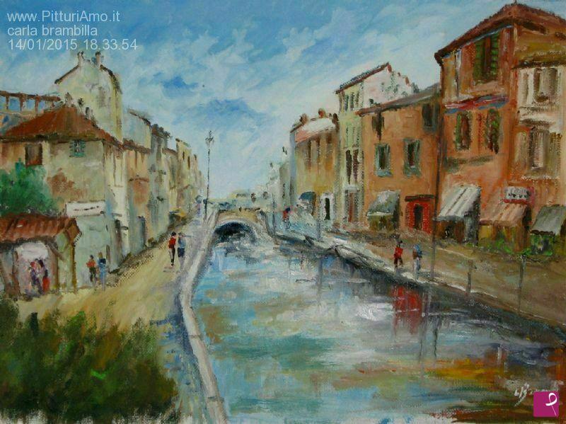 quadri in vendita online - naviglio milanese