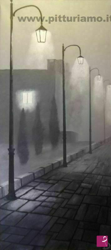 quadri in vendita online - Nebbia luminosa