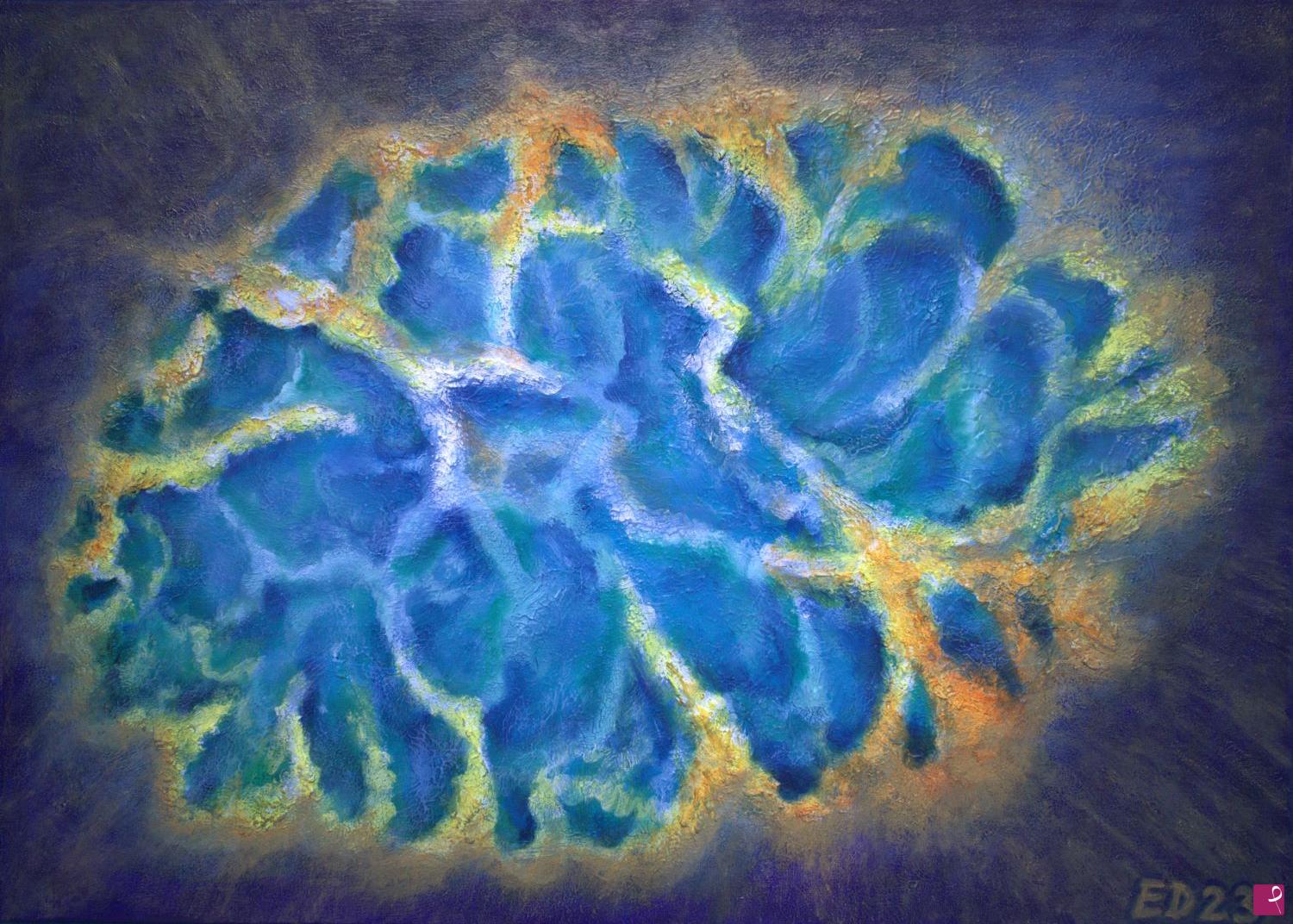 quadri in vendita online - Nebulosa Granchio