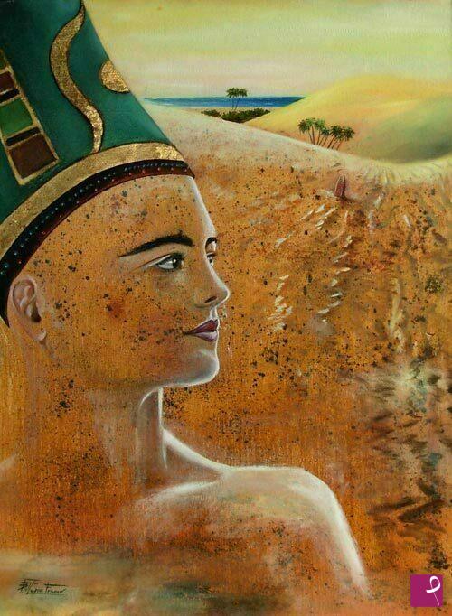 quadri in vendita online - Nefertiti