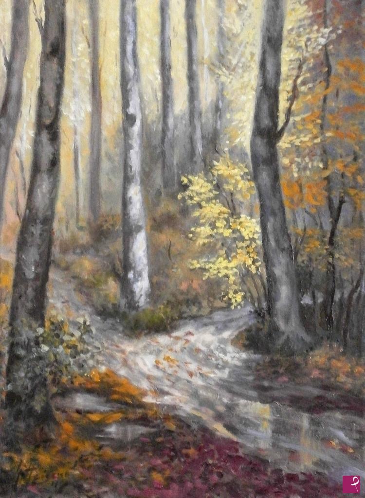 quadri in vendita online - nel bosco