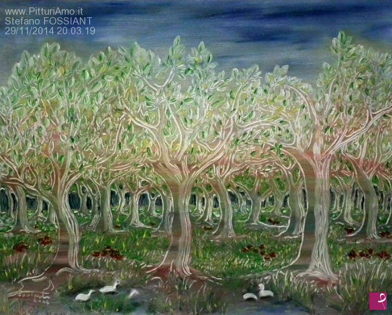 quadri in vendita online - Nel bosco