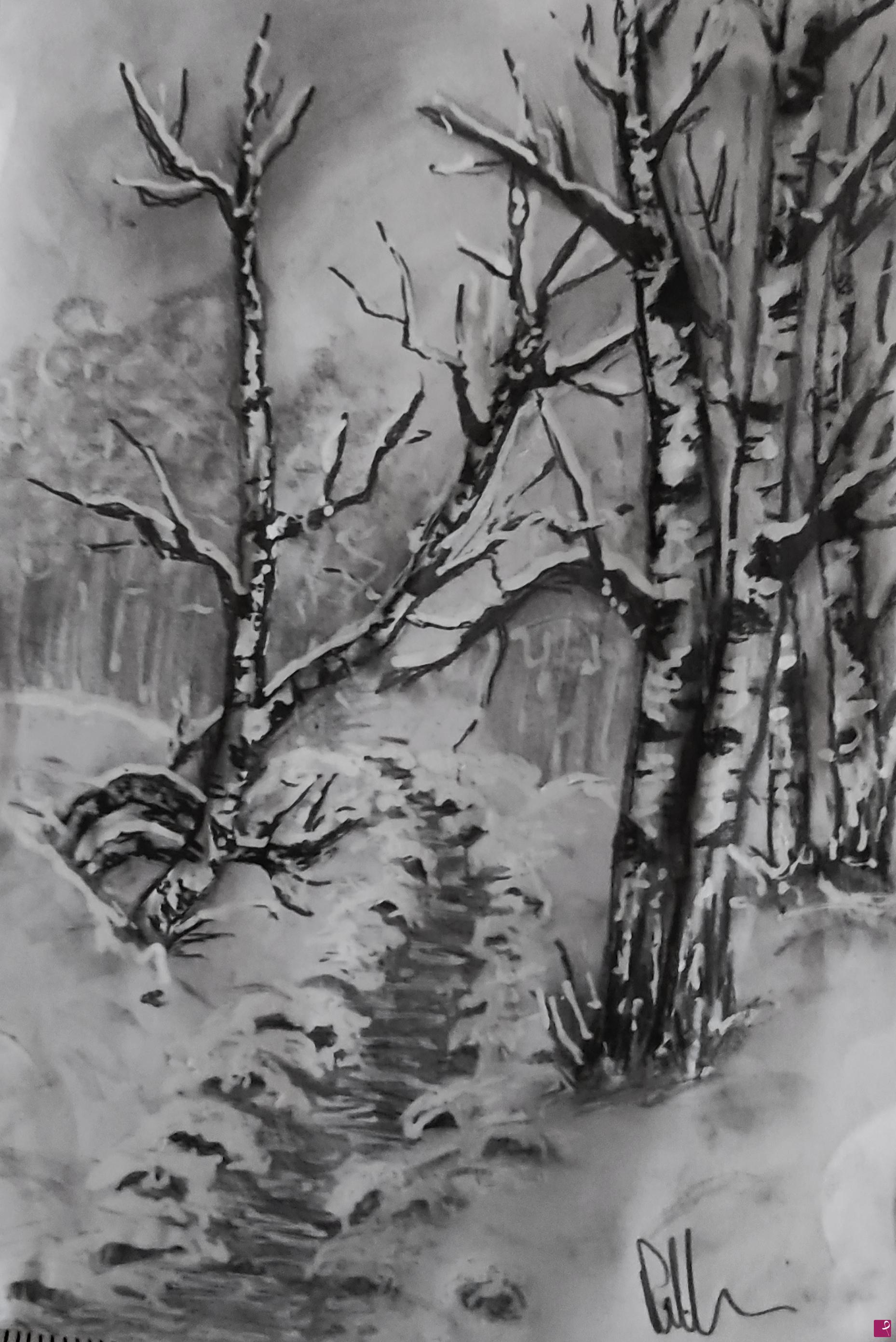quadri in vendita online - Nel Bosco..