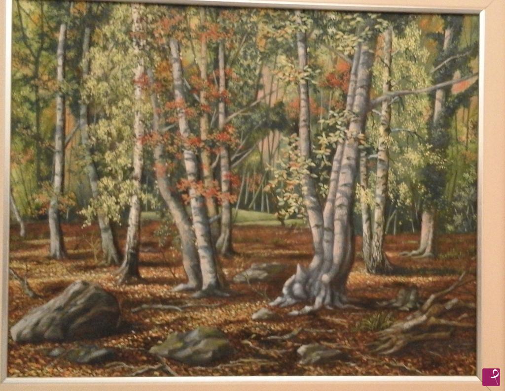 quadri in vendita online - nel sottobosco