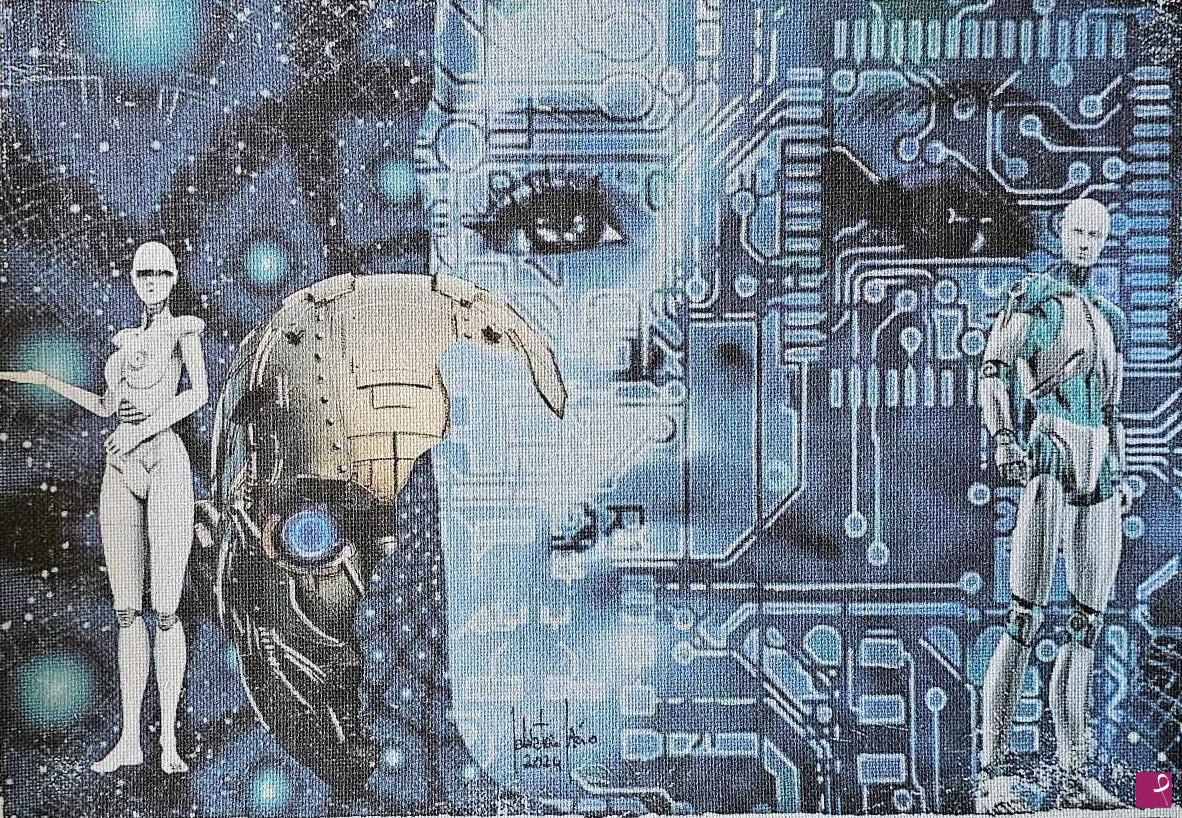 quadri in vendita online - NELL'ERA DELL'ARTIFICIALE