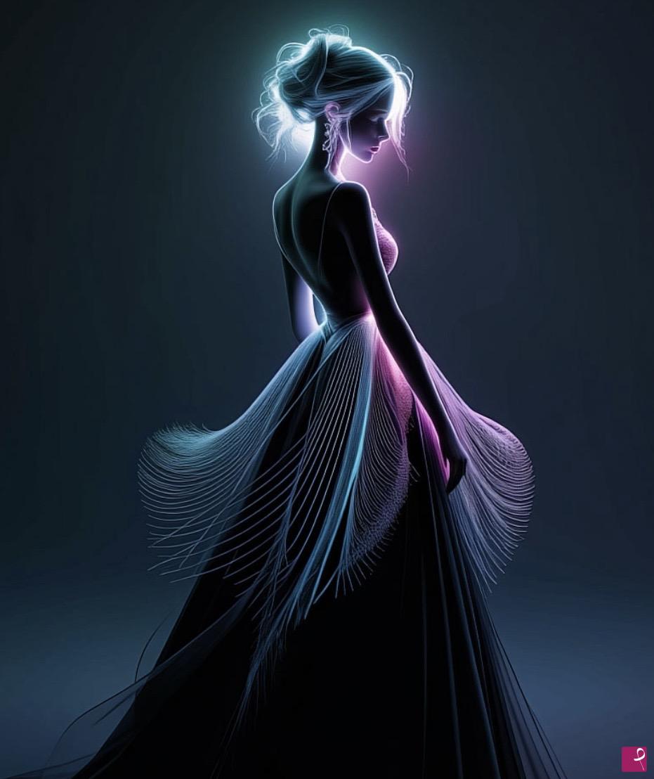 quadri in vendita online - Neon girl