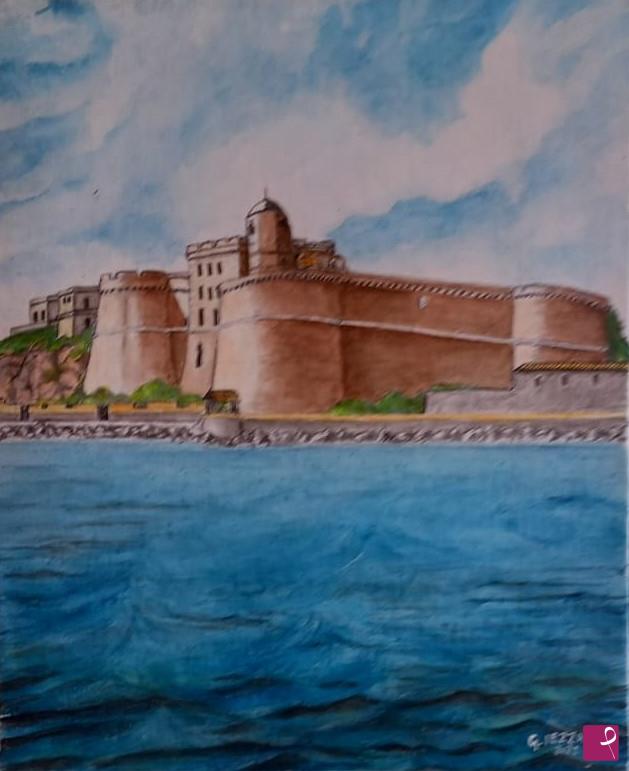 quadri in vendita online - Nettuno (vista dal mare)