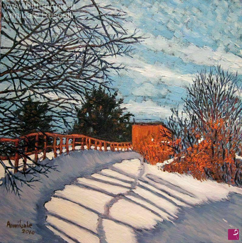 quadri in vendita online - neve a fontanasse