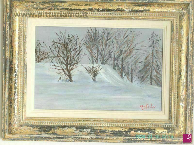 quadri in vendita online - neve a s.anna