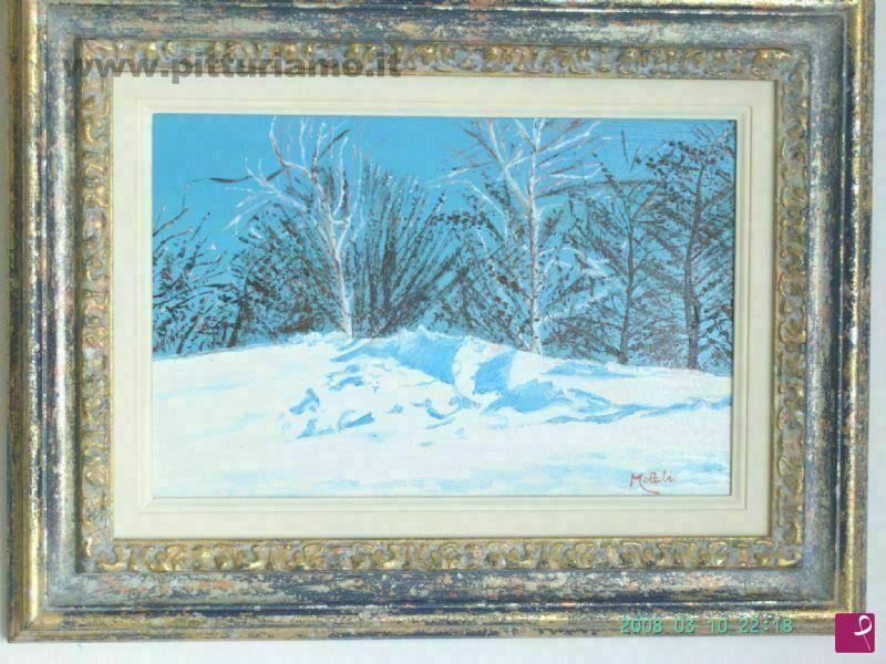 quadri in vendita online - neve a s.anna