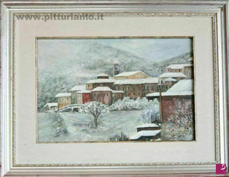 quadri in vendita online - neve appennino bolognese