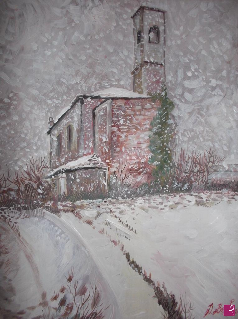 quadri in vendita online - neve in via macconago