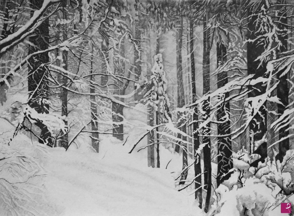 quadri in vendita online - nevica