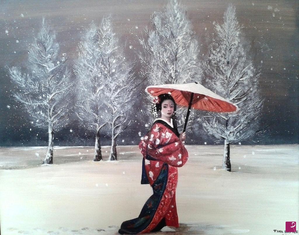 quadri in vendita online - Nevica