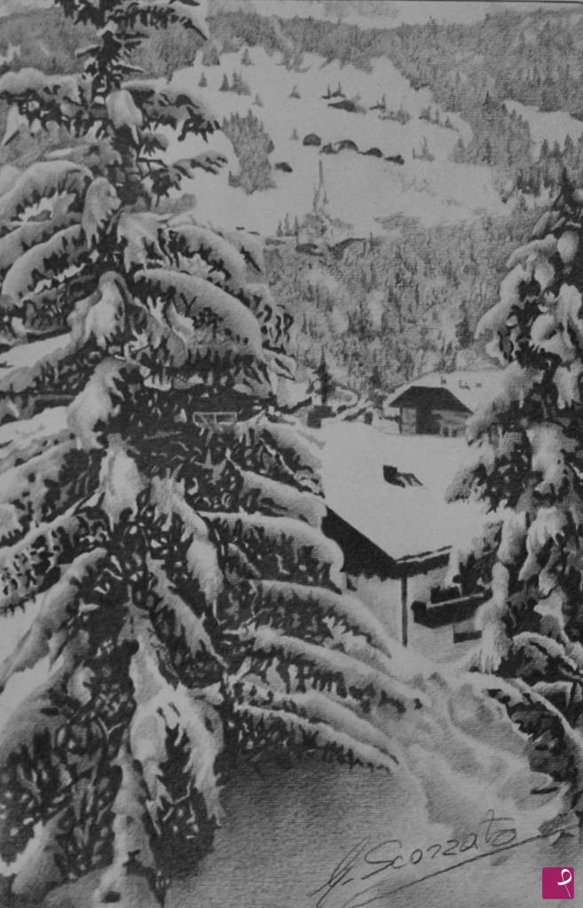 quadri in vendita online - Nevicata