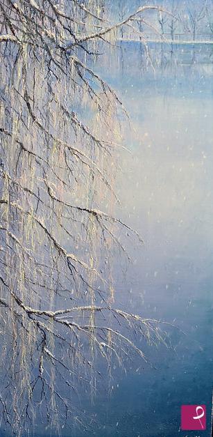 quadri in vendita online - Nevicata